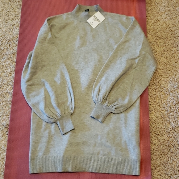 Lantern sleeve sweater tunic - Picture 1 of 2